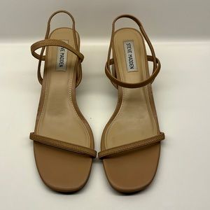 Steve Madden Inessa Dark Tan High Heel
